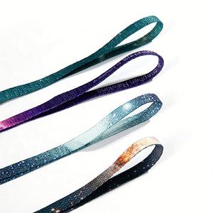 Vendita calda <span class=keywords><strong>di</strong></span> lacci personalizzati per scarpe con Logo a stampa piatta personalizzati - Product Image 4