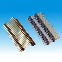 Conector de Clavija de Doble Fila en Ángulo Recto Jiln de 2.54 mm, Espaciador de Placa PCB, Conector Macho, Conector Hembra USB, Conector Macho de 2 Pines Ylcnc