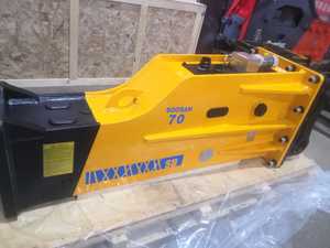 สำหรับ soosan SB70กล่องเบรกเกอร์ไฮดรอลิกแบบเงียบรถขุดก่อสร้างหินค้อนหิน CE แกนเครื่องยนต์ - Product Image 3