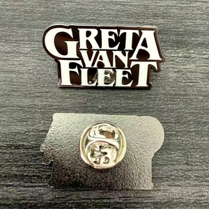 Groothandel Metal Muziek Pins Souvenir Metal Emaille Reversspeldjes Collectie Rockband Logo Pin Badge Accessoires voor Muziekfans - Product Image 3