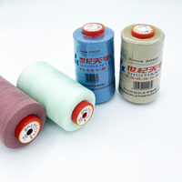 Harga Murah Benang Jahit Polyester Pintal Benang Tfo 40/2 5000Yard untuk Menjahit