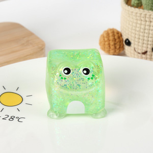 Jouet créatif en forme de cube à presser, animaux scintillants, jouets souples anti-stress, cadeaux pour enfants et adultes, vente en gros de cubes jouets - Product Image 6