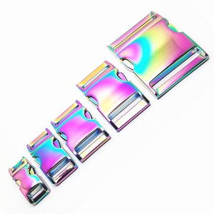 Hebillas DE SEGURIDAD DE METAL separables al por mayor para collares de perros y gatos con patrón de animales y decoración de remaches - Product Image 4