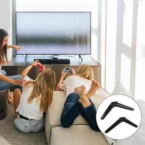 Soporte de escritorio de repuesto inteligente SWoob, <span class=keywords><strong>patas</strong></span> <span class=keywords><strong>universales</strong></span> <span class=keywords><strong>para</strong></span> <span class=keywords><strong>TV</strong></span>, Base, pies de pedestal, fácil instalación <span class=keywords><strong>para</strong></span> la mayoría de las <span class=keywords><strong>patas</strong></span> de muebles TCL - Product Image 1