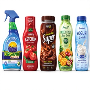 Étiquettes rétractables personnalisées, écologiques, imperméables et recyclables pour boissons, vente en gros, manchons d'emballage en PVC imprimés pour bouteilles, vente au détail - Product Image 2