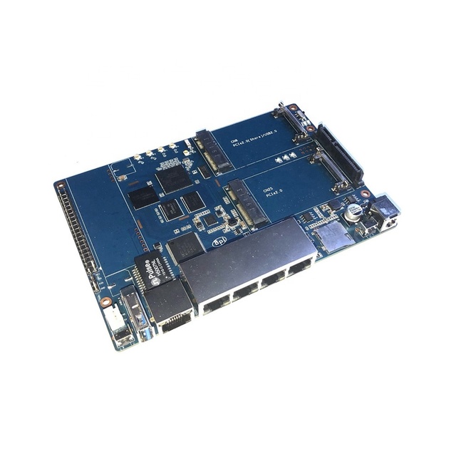 Taidacent MT7622 1.35GHZ 64 Bit Dual Core A53 Banana PI R64 Openwrt Development Board Banana Pi Router Board