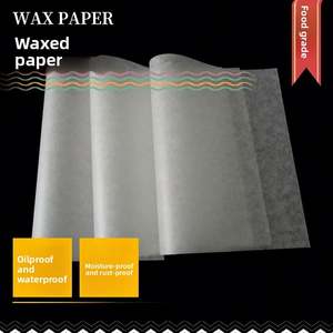 Waxed <b>Paper</b> Offset Printing Single Side Personalized Custom Printed Greaseproof <b>Paper</b> - Product Image 4