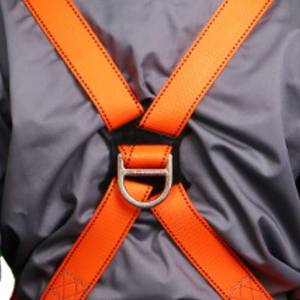 Corde de sécurité de construction extérieure en polyester rouge ceinture d'électricien à cinq points pour tout le <span class=keywords><strong>corps</strong></span> - Product Image 2