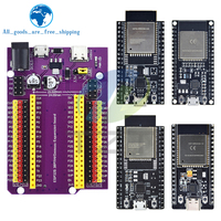 Carte de développement ESP32 TYPE-C/MICRO USB CP2102 WiFi+Bluetooth Dual Core ESP32-DevKitC-32 ESP-WROOM-32 Carte d'extension 38 broches
