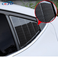 Couvre-évents latéraux de voiture, garniture de fenêtre arrière à persiennes, accessoires de style automobile pour Hyundai Elantra 2016-2020