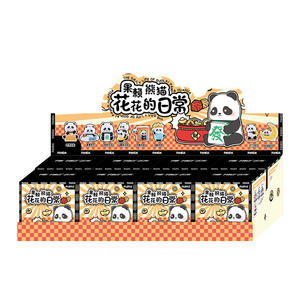 Hua Hua de speelse panda blind box-harsfiguren vol schattige knuffels - Product Image 1