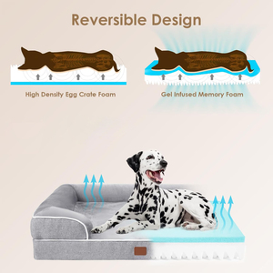 ที่นอนสุนัขแบบออร์โธปิดิกส์ โฟมกันน้ำขนาดใหญ่แบบกำหนดเอง รุ่นขายดี - Product Image 4