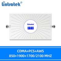 Amplificateur de Signal de téléphone portable Triple bande Lintratek 850 1700 1900mhz réseau Mobile 2G 3G 4G amplificateur de Signal cellulaire