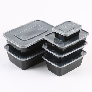 Contenedor de Alimentos Rectangular Más Vendido, Lonchera Desechable de Plástico, Empaque Económico para Comida Rápida - Product Image 1