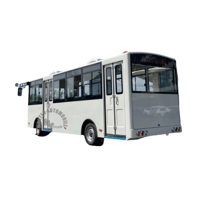 23 Seater Electric Lithium Enclosed Sightseeing Bus Transportation Bus