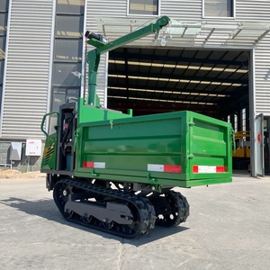 Produits les plus vendus : Mini-dumper professionnel sur chenilles avec grue - Product Image 6