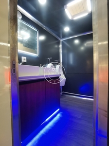 <b>Portable</b> Container House <b>Toilet</b> With Basin and Shower Luxury Restroom Trailer for Wedding and Events - Product Image 4
