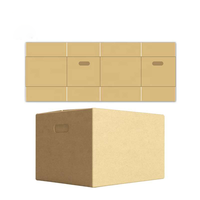 Boîte noire personnalisée, boîte mobile noire, boîte d'expédition noire, boîte de rangement noire, toute noire avec boîte logo