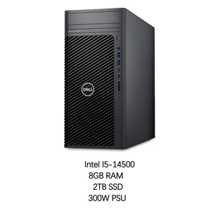 Mới Dell chính xác t3680 Intel I5-14500 8GB RAM 2TB HDD máy tính tháp Máy tính để bàn Máy Trạm cho CAD văn phòng sử dụng - Product Image 1