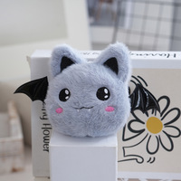 Porte-clés Lapin Mignon en Fausse Fourrure à Longues Oreilles, Pendentif Peluche Lapin pour Sac à Dos, Breloque Tendance, Cadeau Animalier