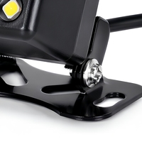 Caméra de recul carrée CCD pour voiture, 8 LED, vision nocturne 120 degrés, aide au stationnement