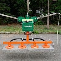 Convoyeur à aspiration portable de 21 kg, alimentation directe d'usine, 1200 W, élévateur à vide pour pavés, pour travaux de manutention de pierres routières