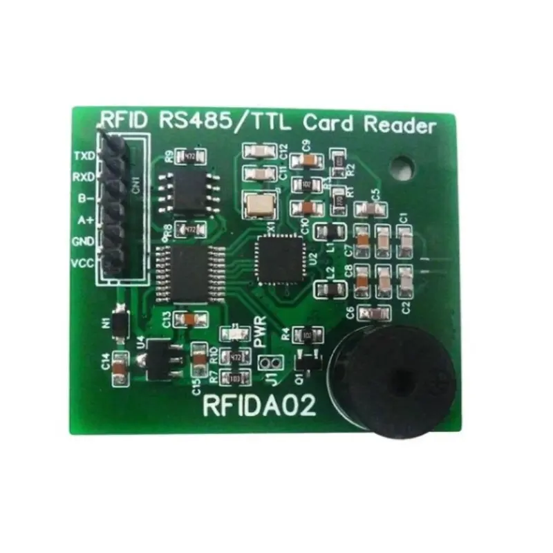 RS485 RS232(TTL) UART 13,56 MHz RFID Reader Writer RC522 CV520 RFIDA02-Modul