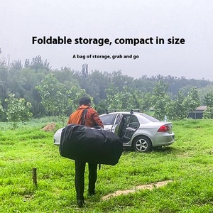 <span class=keywords><strong>Tente</strong></span> <span class=keywords><strong>de</strong></span> <span class=keywords><strong>toit</strong></span> SUV imperméable à la pluie Shell Castle Camping en plein air portable gonflable pour <span class=keywords><strong>berline</strong></span> autonome en tissu Oxford - Product Image 3