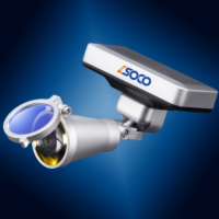 Lampe frontale médicale LED sans fil SOCO 35000LUX, magnétique, rechargeable, pour chirurgie dentaire, avec filtre jaune pour usage médical