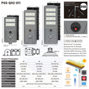 Lampadaires solaires IP65 directement de l'usine de Zhongshan - Lampes LED solaires intégrées pour l'embellissement <span class=keywords><strong>urbain</strong></span> et l'éclairage routier - Product Image 2
