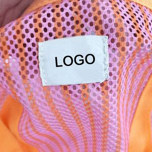 Bolso de playa grande de malla transparente con parte superior abierta para mujer, bandolera transparente a rayas sin arena, colorido para verano y piscina - Product Image 2