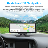 Camion et Bus boîte noire de recul Mobile Dvr 1080p Android sans fil 12 pouces Carplay Dashcam lecteur de voiture Portable caméra de recul gratuite