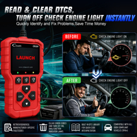 LAUNCH Nuevo Escáner Automotriz OBD2 CR329, Datos en Tiempo Real, Prueba de Batería, Analizador de Motor para Vehículos de 1996-2026, Gratis de por Vida