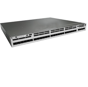 WS-C3850-24S-E สวิตช์เน็ตเวิร์กแบบจัดการรุ่น 3850 ซีรีส์ดั้งเดิม พร้อมพอร์ต Gigabit SFP 24 พอร์ต - Product Image 1