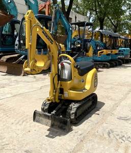 Mini-excavatrice sur chenilles Komatsu PC01 d'occasion, 0,1 tonne, composants hydrauliques japonais, pompe à engrenages Kawasaki, testée et inspectée, à vendre - Product Image 6