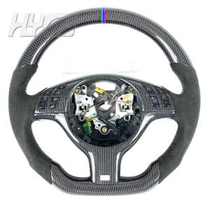Accesorios de Interior de coche volante de fibra de carbono de cuero personalizado para <span class=keywords><strong>BMW</strong></span> M3 <span class=keywords><strong>E46</strong></span> E39 E53 <span class=keywords><strong>330</strong></span> 325 - Product Image 1