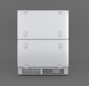 Réfrigérateurs électroniques double porte encastrables sans givre à refroidissement par air pour la maison et l'hôtellerie - Product Image 6