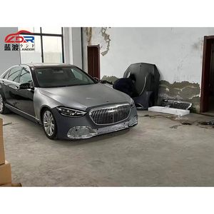 Nuevo Kit de Carrocería Negro Marca LDR para Mercedes Clase S W221 W223 <span class=keywords><strong>Maybach</strong></span>, Modificación 1:1, Alta Calidad, Fácil Instalación - Product Image 3