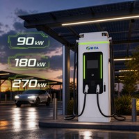 Station de recharge pour véhicules électriques 60kW 80kW 120kW 160kW, borne de recharge au sol, chargeur EV
