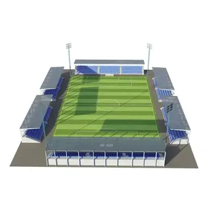 Profesyonel futbol sahası futbol stadyumu tam Set futbol ekipmanları futbol sahası