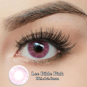 Haipurecon Lentilles de contact cosmétiques roses Big Eye Lentilles de contact en silicone hydrogel <span class=keywords><strong>Bella</strong></span> Matériau souple Hema - Product Image 3
