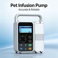 Bomba de Infusión Veterinaria para Hospital de Mascotas con Alarma Audible y Monitoreo de Presión