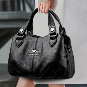 Nouveau sac bandoulière tendance grande capacité en cuir PU souple pour femme, sac à main de luxe de créateur - Product Image 1