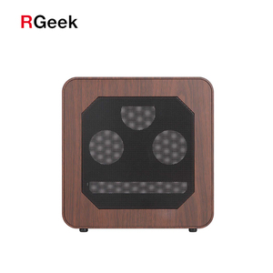 RGeek Khung Máy Tính Mini Hoàn Toàn Bằng Nhôm Phụ Kiện Máy Tính Không Quạt Ốp ITX PC Ốp ITX Mini HTPC - Product Image 5