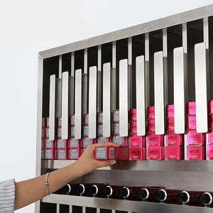 Estante para teñir el cabello de <span class=keywords><strong>barber</strong></span>ía con gabinete y fregadero Gabinete de almacenamiento de herramientas de acero inoxidable para la venta Gabinete de almacenamiento de herramientas de salón - Product Image 2