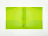 Dossier de présentation A4 en PP imperméable, couleur personnalisée en usine, avec logo sur mesure pour fournitures de bureau en gros