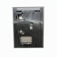 Penjualan Panas Tombol Tekan Toilet Sistem Siram Tersembunyi Desain Baru ABS Hitam Matte untuk Penggunaan Tangki Toilet