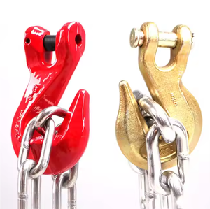 Gancho de Acero al Carbono Tipo Clevis - Gancho de Elevación Tipo Cerrado con Tuerca Anti-Desprendimiento - Product Image 6