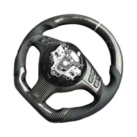 Volant de voiture personnalisé en cuir de haute qualité et en fibre de carbone véritable pour BMW M3 E46 E39 E53 X5 330ci 325i
