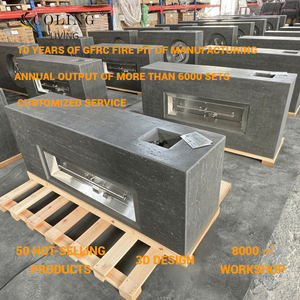 ColingLiving COLG901 Foyer au gaz à <span class=keywords><strong>flamme</strong></span> véritable de style moderne Vente en gros Hôtel Table de foyer au propane avec <span class=keywords><strong>pare</strong></span>-vent en verre - Product Image 2